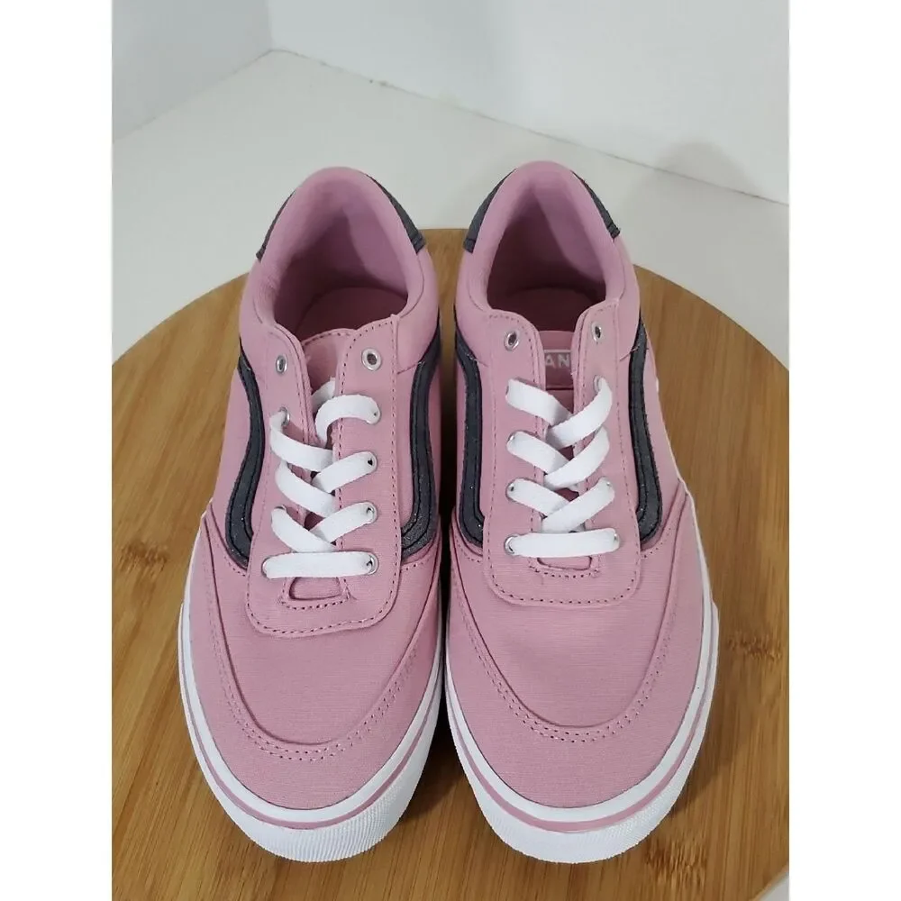 Vans Brooklyn Lifestyle Kid's Sneakers Shimmer Pink Size 6 Big Kid NIB